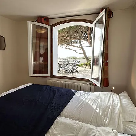 度假居 Maison Confortable Face A La Mer, 7 Couchages, Terrasse, Jardin, Wifi, Parking, Animaux Acceptes - Fr-1-224b-211 *